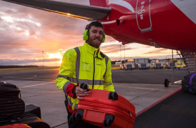 Qantas baggage handlers senior executives