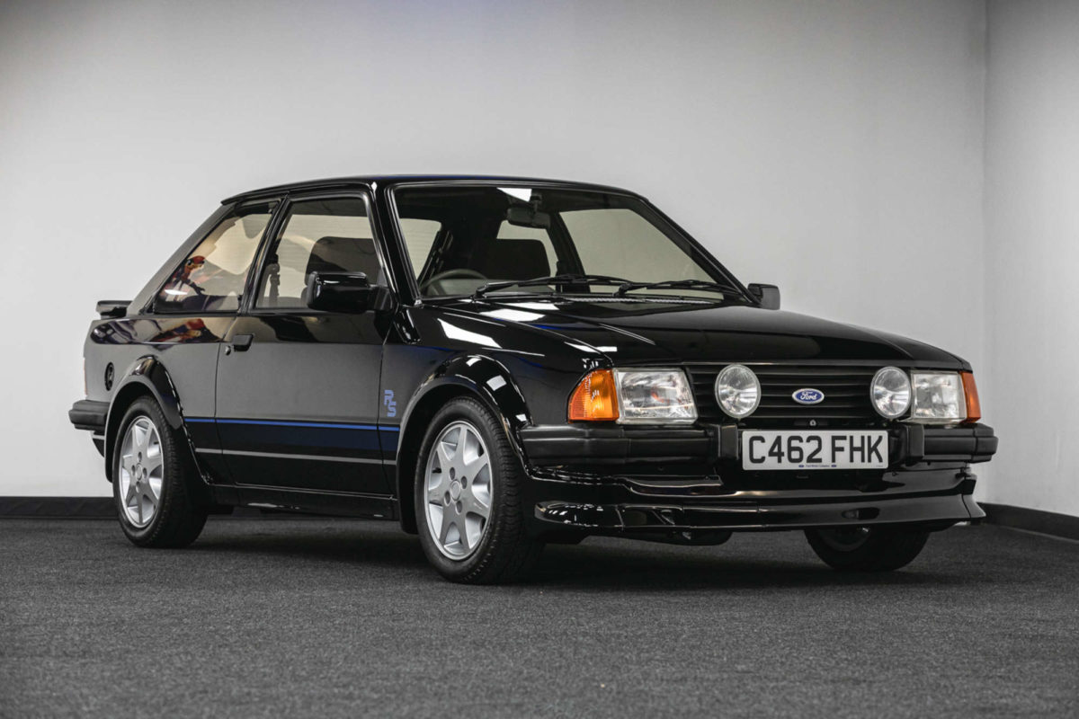 Princess Diana’s Ford Escort RS Turbo Is Now Up For Auction