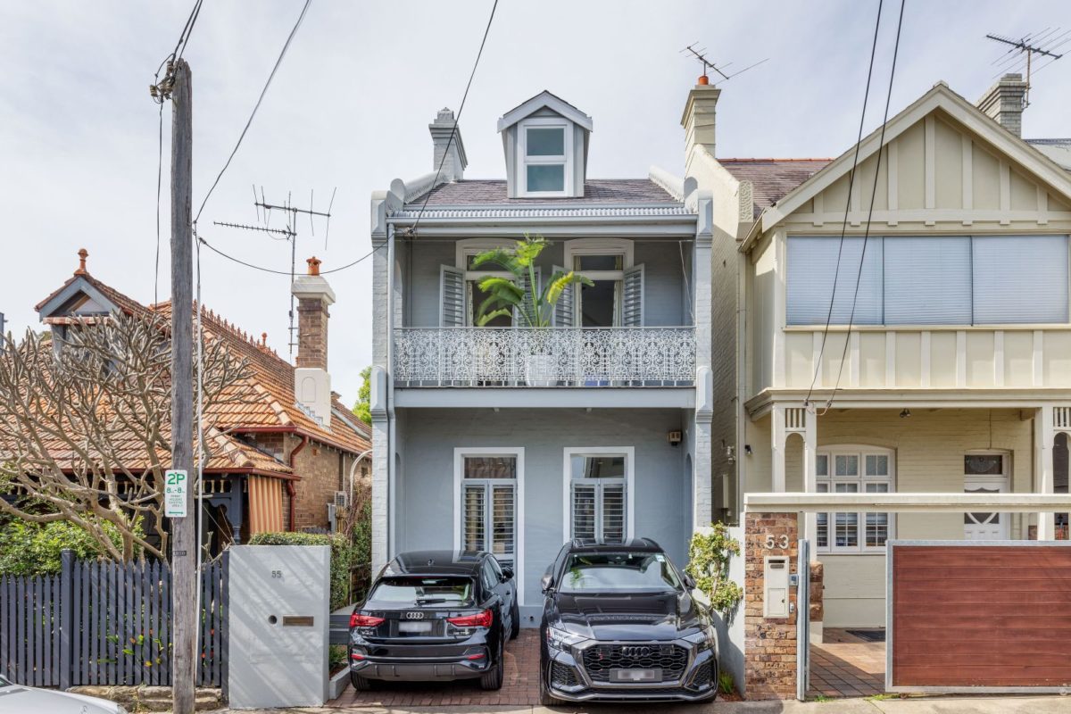 On The Market 55 Louisa Road, Birchgrove, Is A Harbourside Terrace Dream