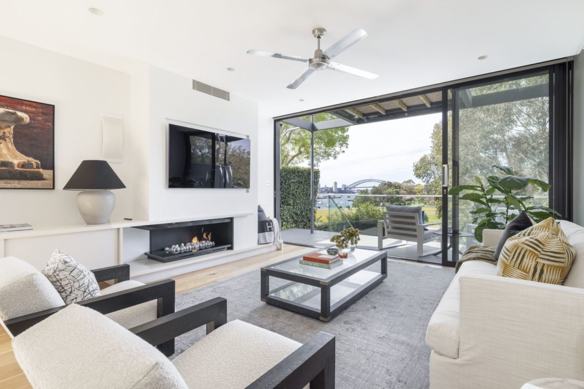 On The Market 55 Louisa Road, Birchgrove, Is A Harbourside Terrace Dream