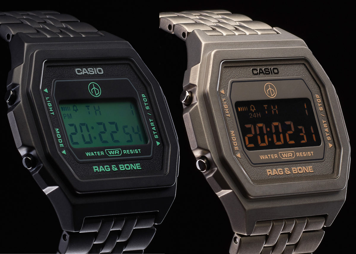 CASIO Vintage Premium Launches With Monochromatic Rag & Bone Collab