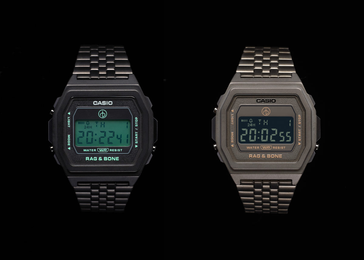 CASIO Vintage Premium Launches With Monochromatic Rag & Bone Collab