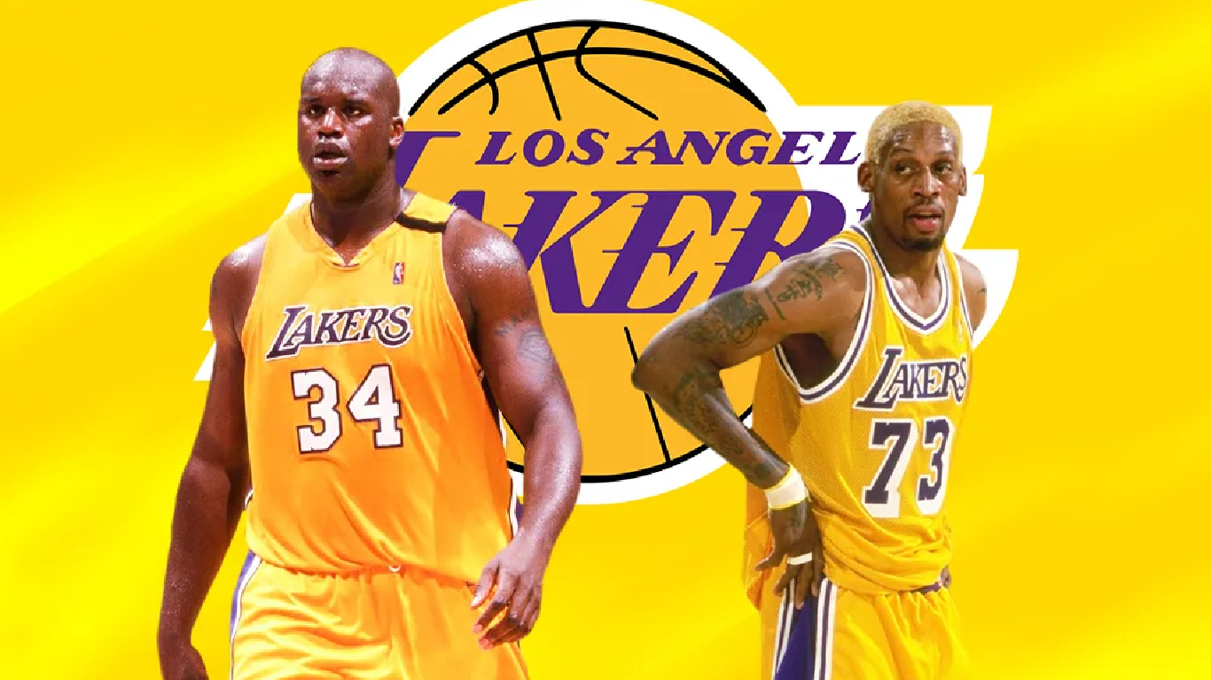 dennis rodman lakers wallpaper