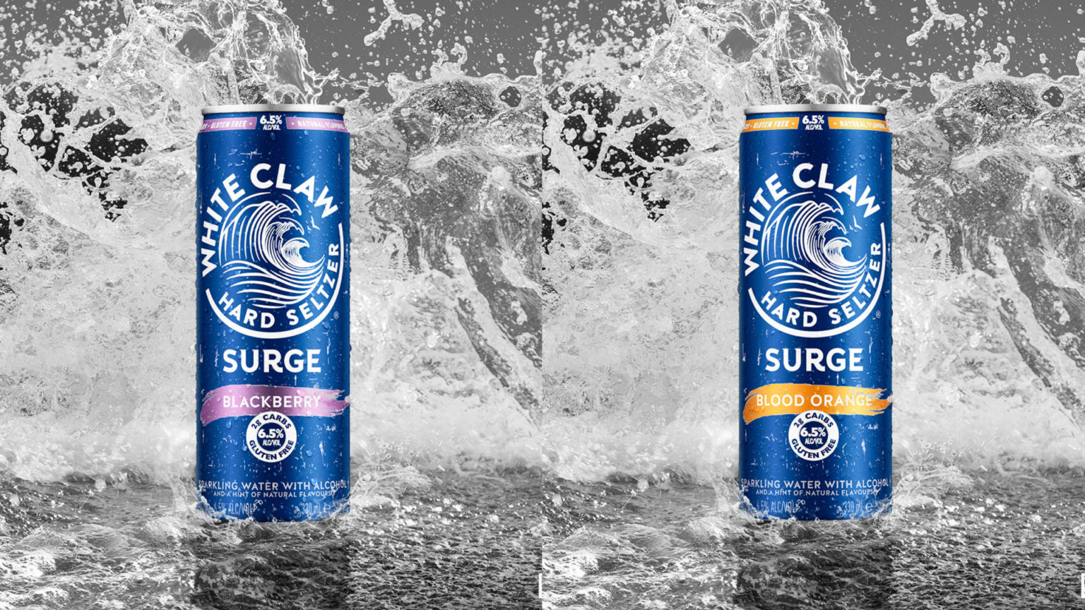 White Claw Surge Hit Seltzer Drops Boozier 6.5 ABV Version
