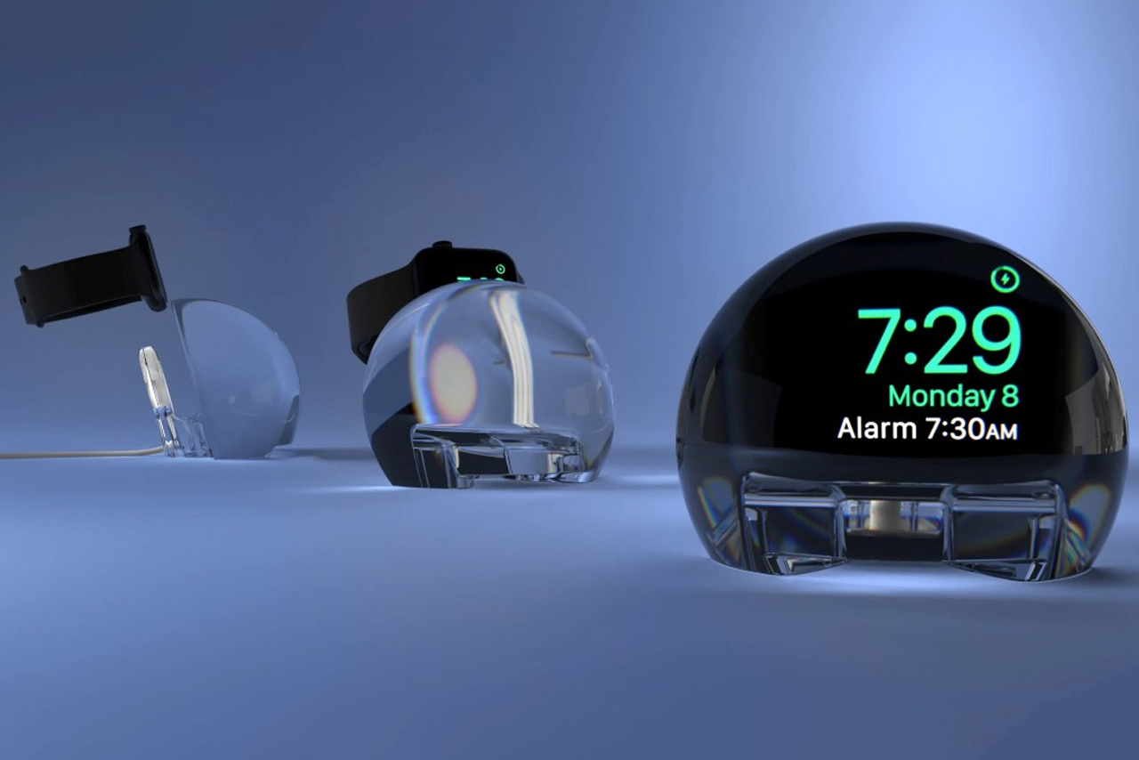 The NightWatch Dock Turns Your Apple Watch Into A Stylish Alarm Clock