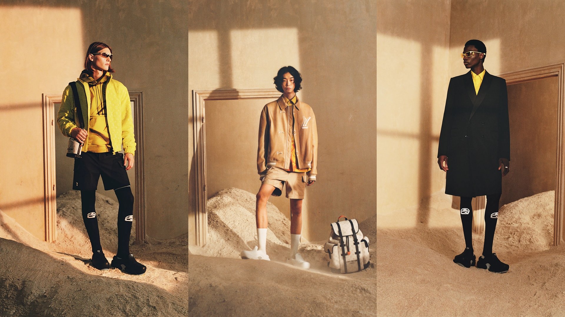 Louis Vuitton: Louis Vuitton Presents Its New Men's Fall-Winter  Pre-Collection 2023: The Desert Race - Luxferity
