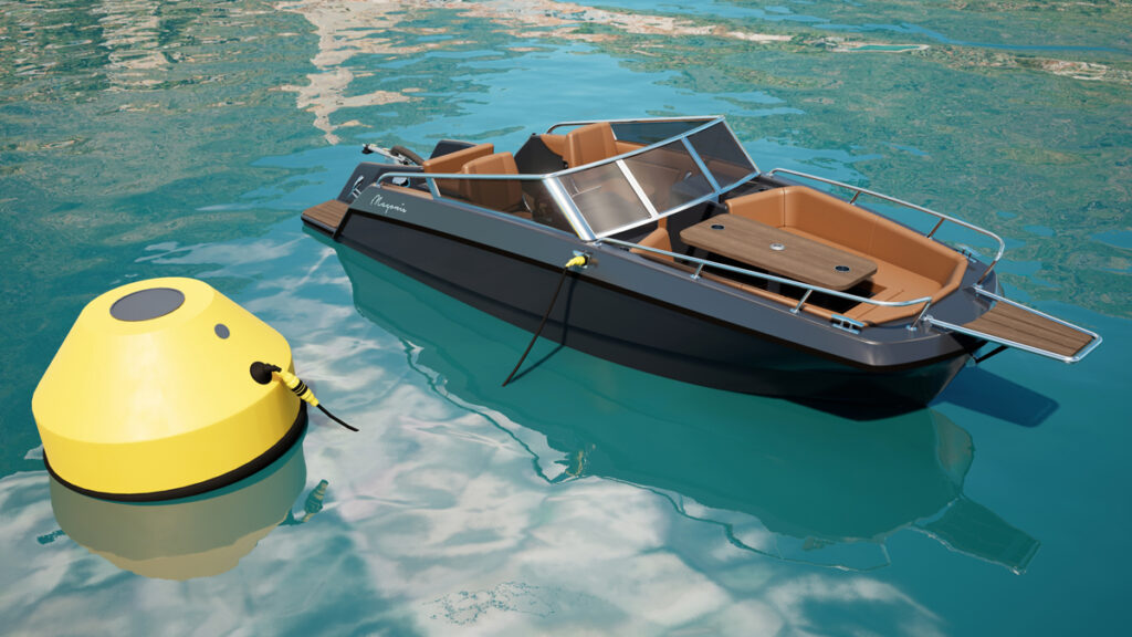 The Magonis MagBuoy Is A Floating Charging Station For Your Electric Boat