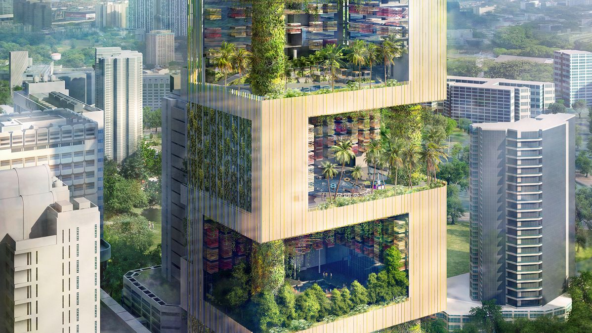 Pan Pacific Orchard Brings Its Jenga-Like Design To Singapore In May 2023