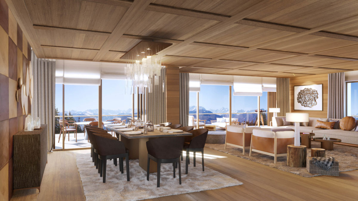 Six Senses Crans-Montana, ein Luxus-Skiresort in der Schweiz, wird nächstes Jahr eröffnet