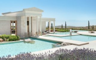 Inside the 'Glass Onion' villa in Greece