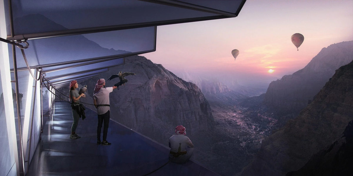 Floating Retreat in the UAE is a glamping experience.