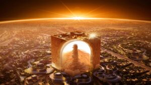 The Saudi Arabian Government Is Building A 400-Metre High Cube Skyscraper
