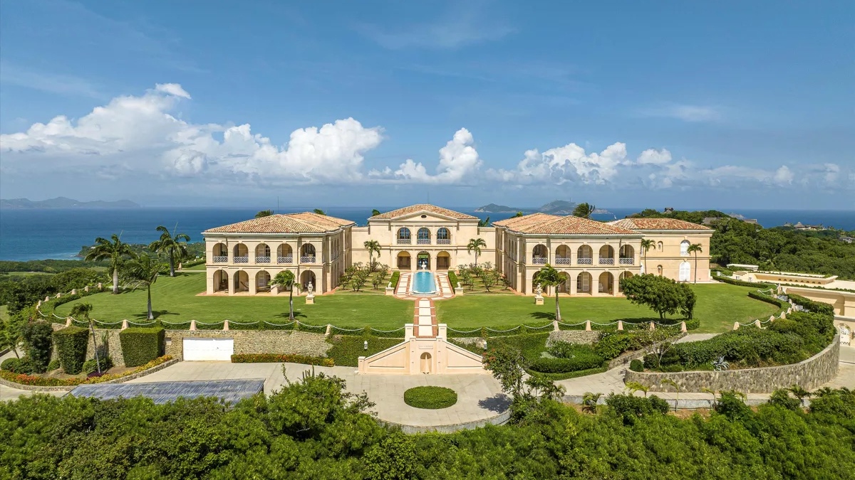 Inside The $292 Million Estate Located On The Exclusive Caribbean Island Of Mustique