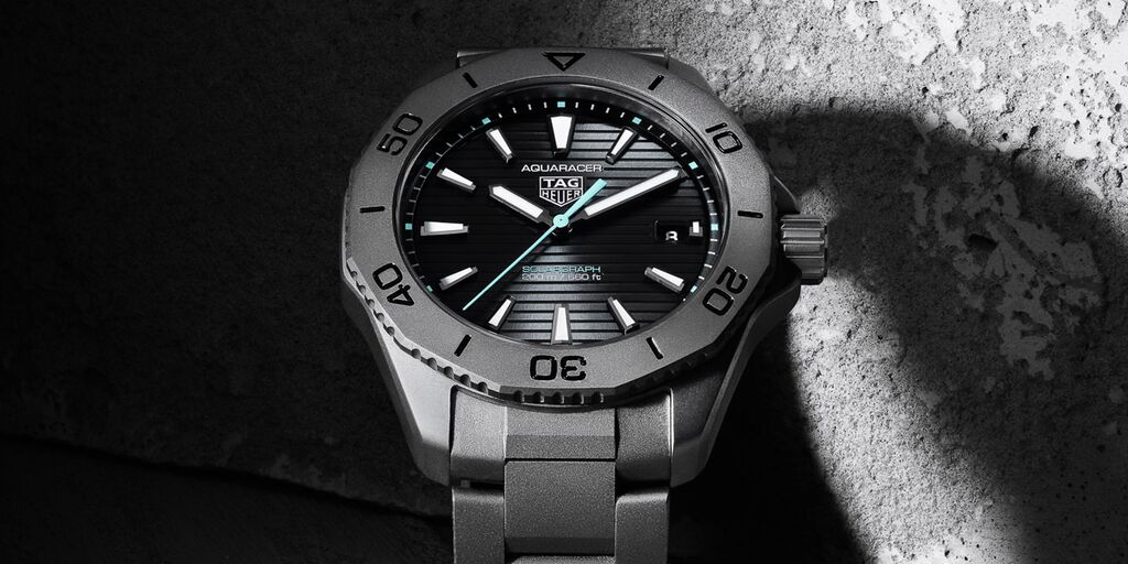 The Future Is Bright With TAG Heuer’s Aquaracer Solargraph – Now In Titanium