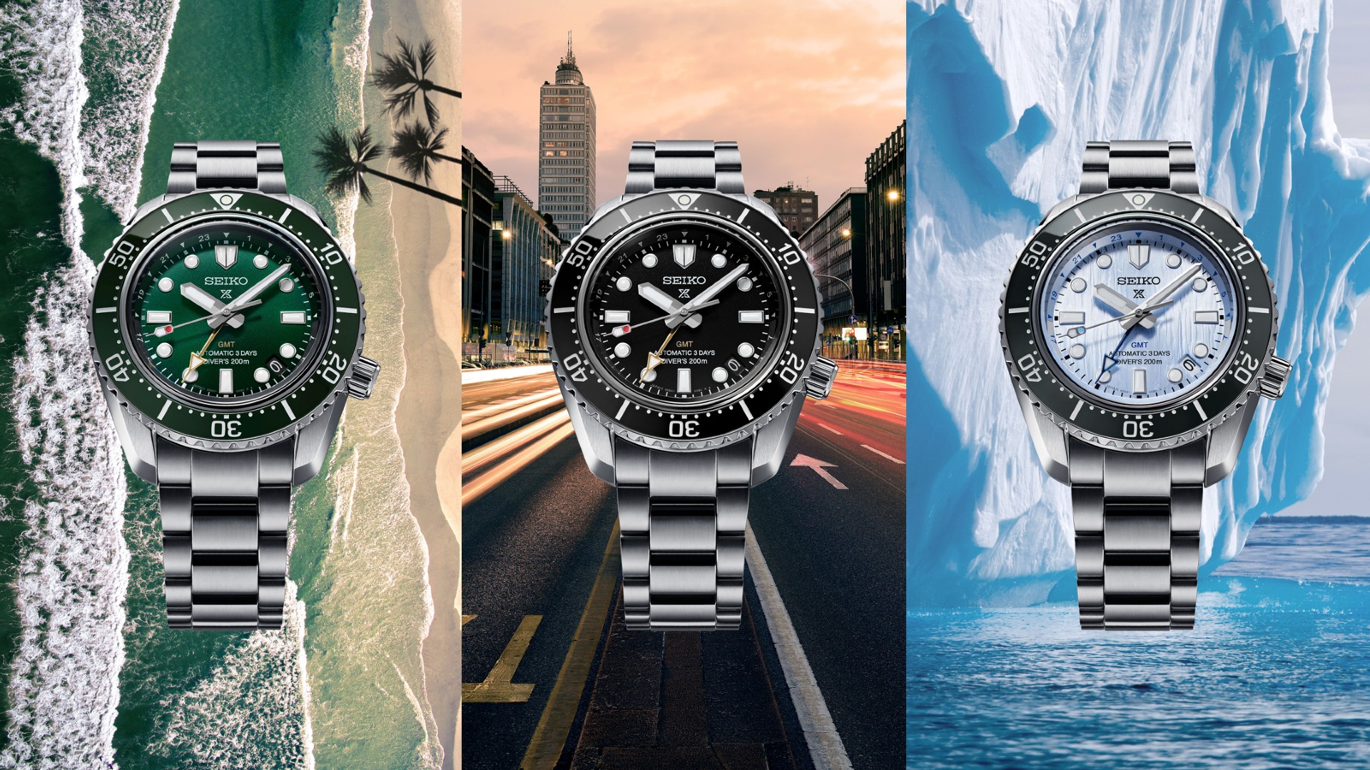 Seiko Is Giving The People What They Want With A Trio Of 3-Day GMT Prospex  Dive Watches