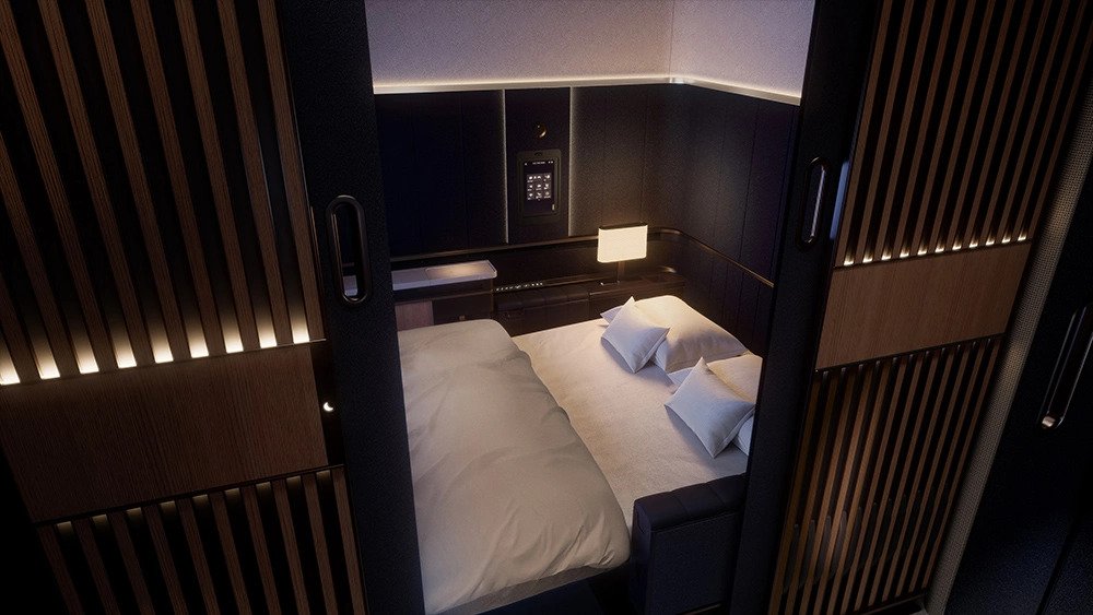 Lufthansa Previews Double Beds For Its New First Class Suites