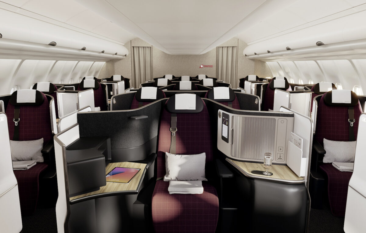 Swiss’ New ‘Throne’ Business Class Seat Will Make You King Of The Skies
