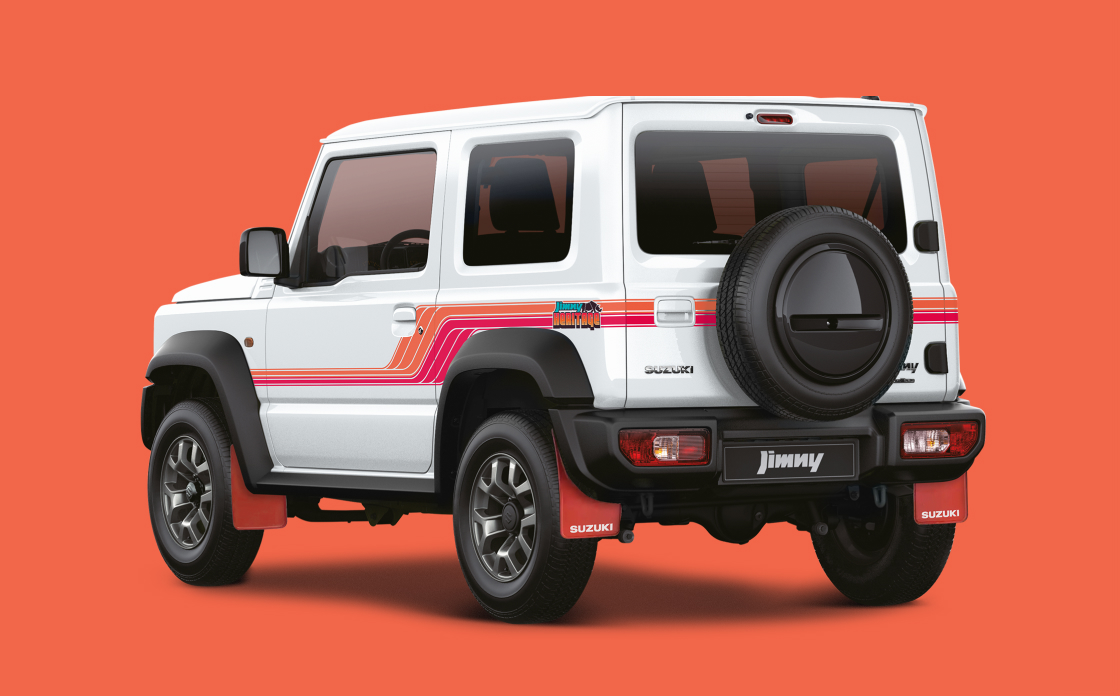 The Suzuki Jimny Heritage edition proves that stripes make