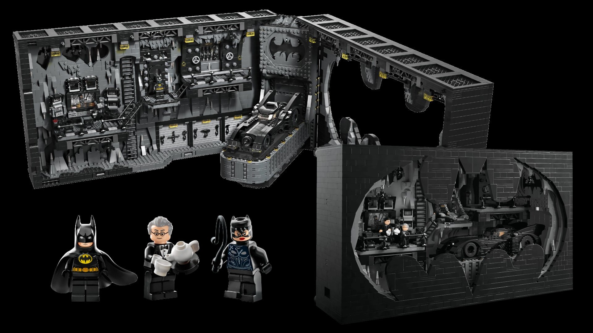 LEGO unveils a 3,981-piece Batman Returns Batcave