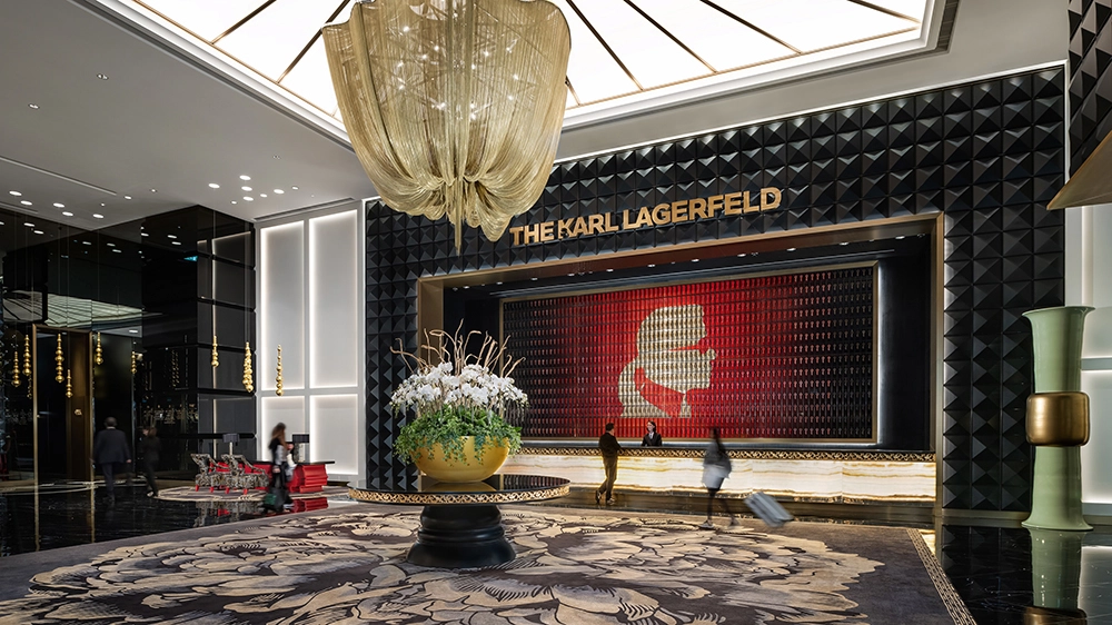 The World’s First Karl Lagerfeld Hotel Goes Big On Theatrical Design In Macau