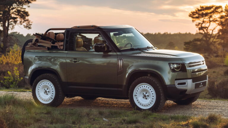 You Can Now Cop The Land Rover Defender 90 As A Convertible