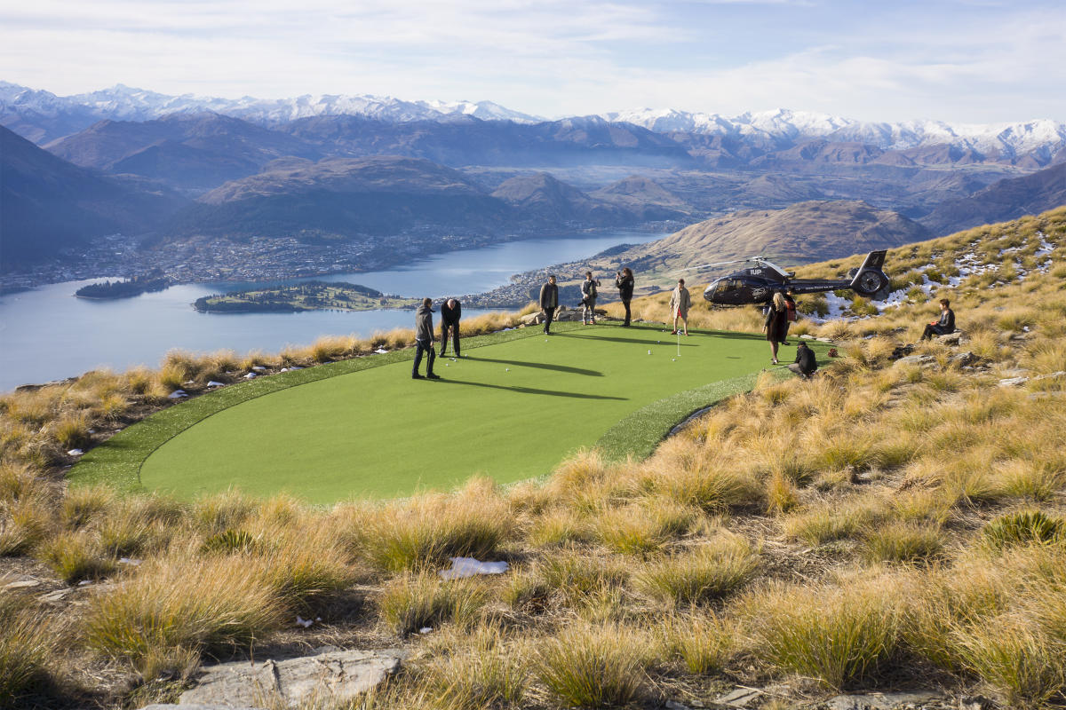 Esta escandalosa semana de golf de lujo en Queenstown comienza en 66 000 dólares neozelandeses