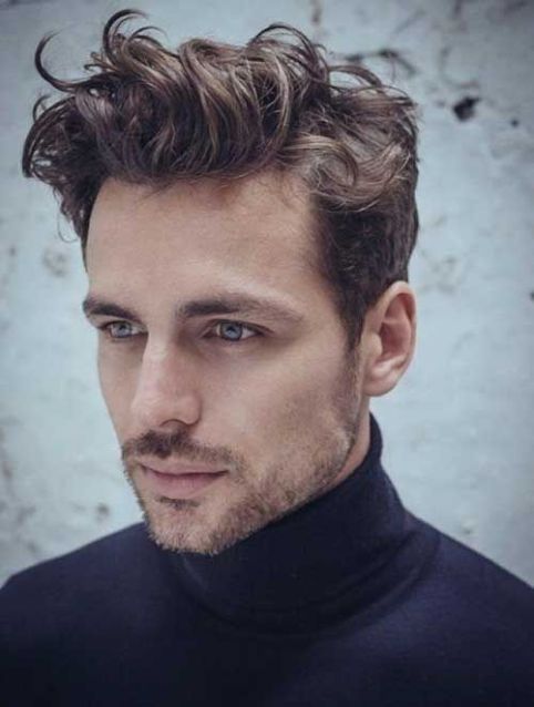 If a man has a long nose and a short chin, what hairstyle would suit him  best? - Quora