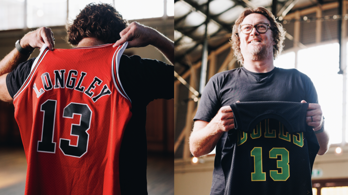 Luc Longley appearing at Sydney and Melbourne NBA Stores for