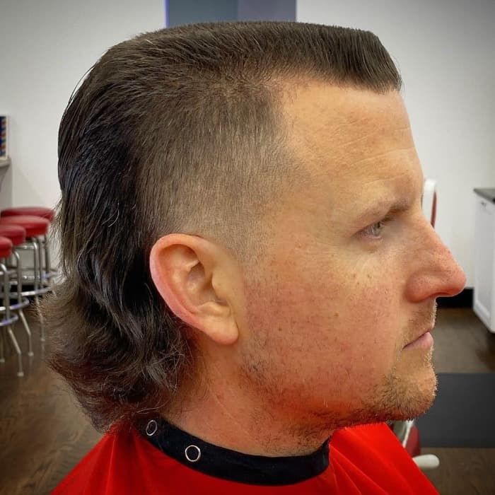 Flat Top Mullet Haircut