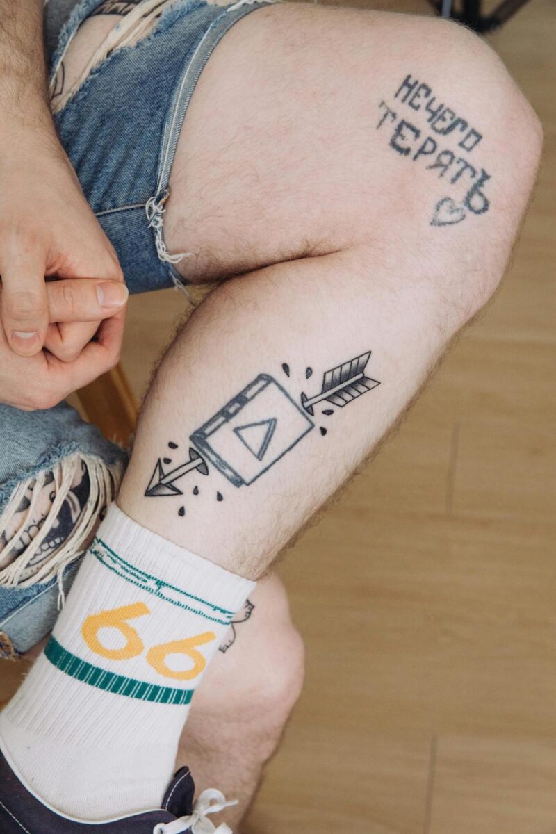 leg tattoos