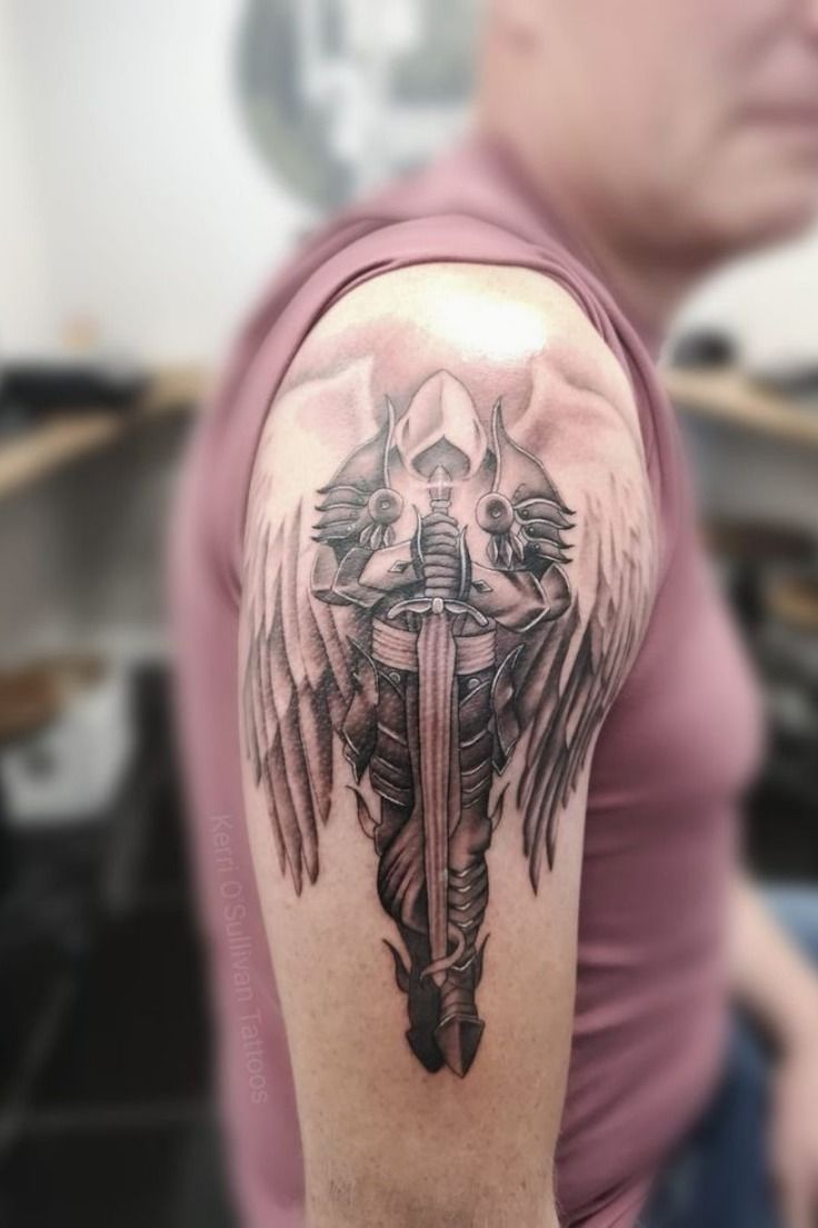 shoulder tattoos for men