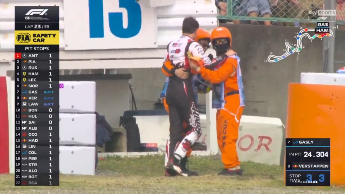 ollie bearman F1 Japanese Grand Prix