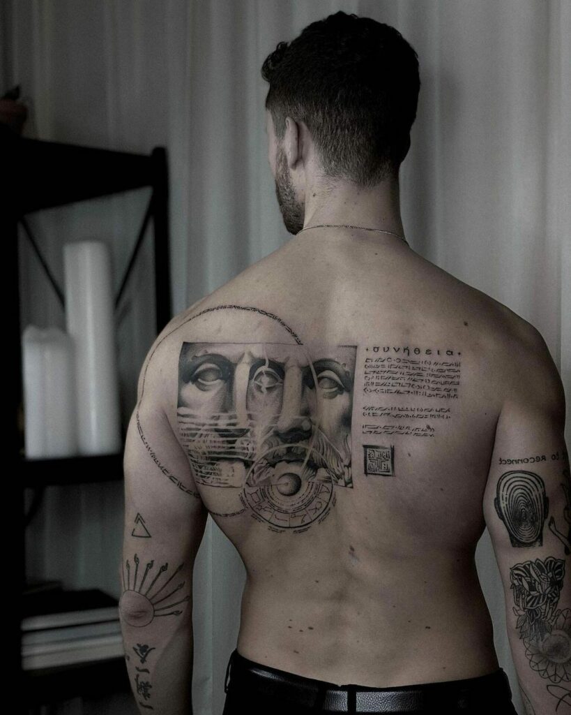 shoulder tattoos for men