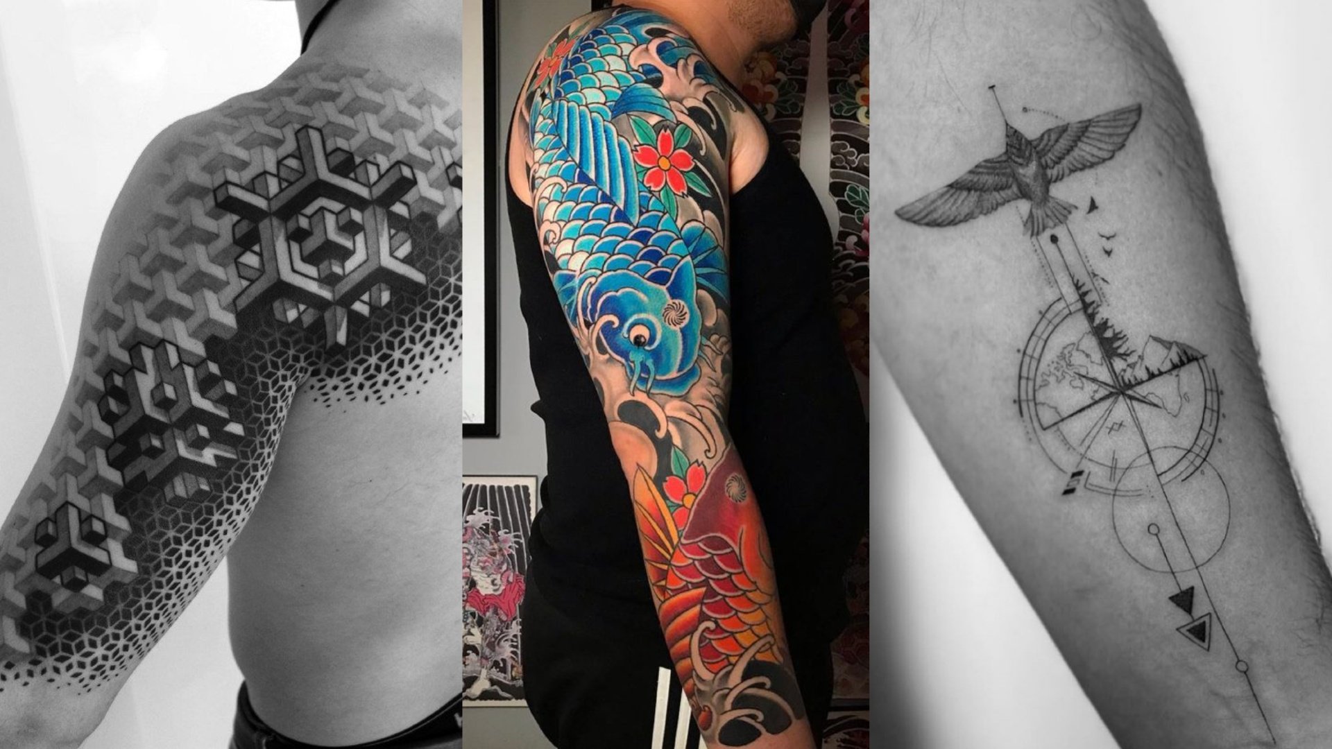 40 Of The Best Geometric Tattoos For Men in 2024 | FashionBeans