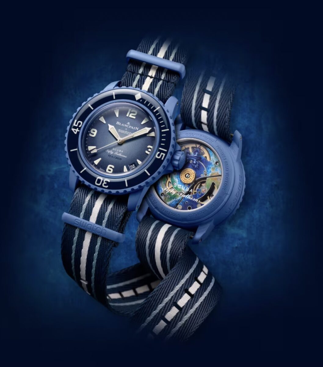 Blancpain Swatch Fifty Fathoms australia