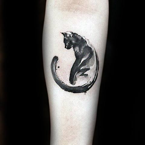Inspiring Arm Tattoo Designs Men Should Consider 1179 cat tattoo