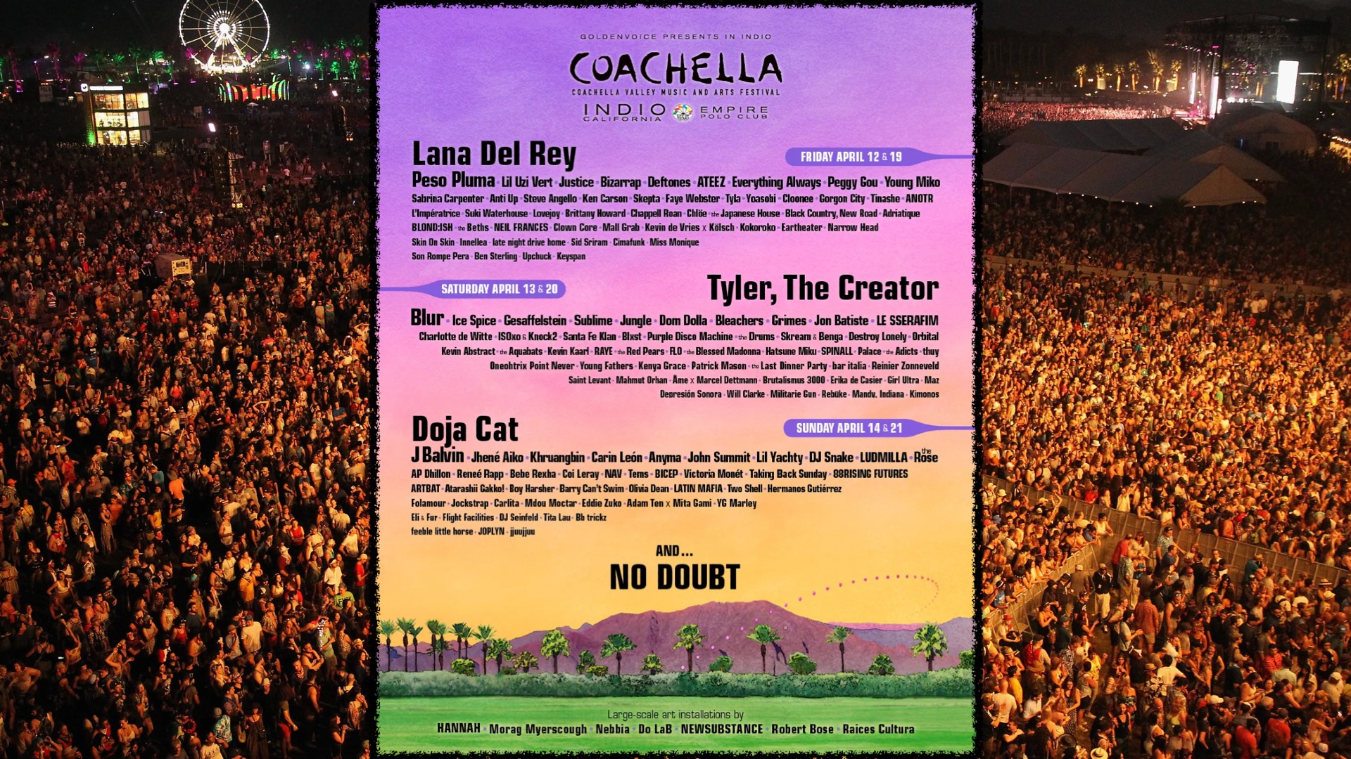 Coachella 2024 Lineup List Joye Nellie