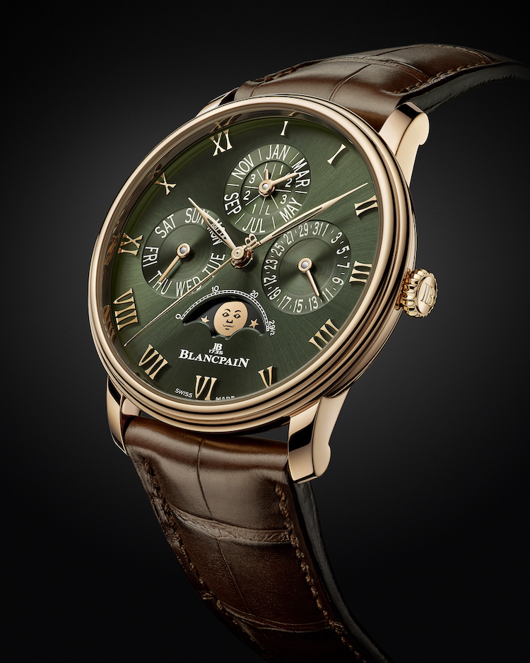 Blancpain Villeret Quantième Perpétuel green