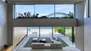 Concrete Has Never Been Cooler Than In Sydney’s Harbourside Lavender Bay House