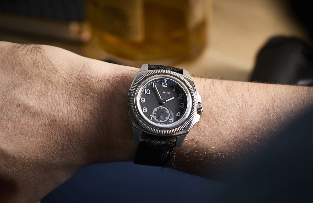 Longines Pilot Majetek titanium
