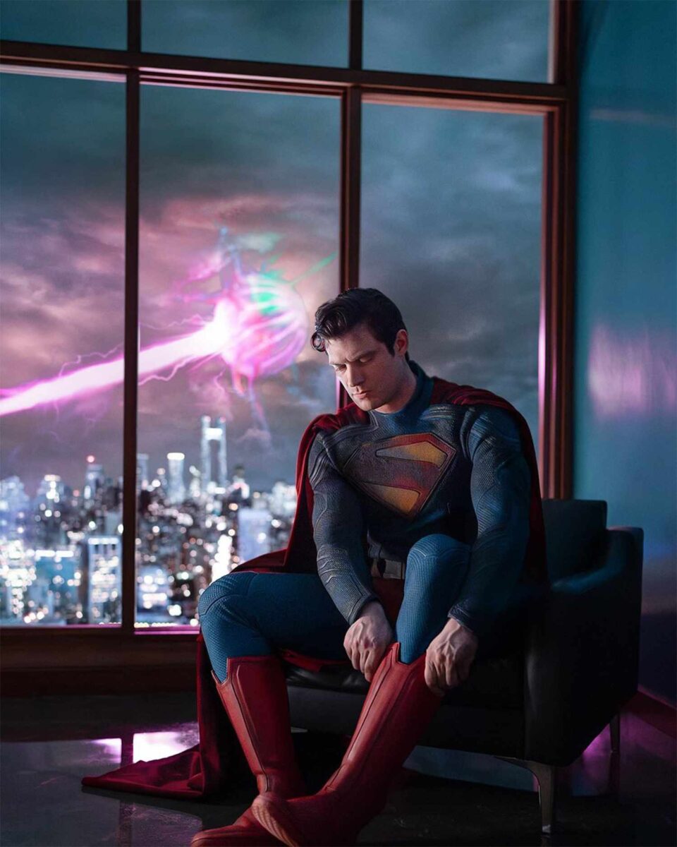 First Look: David Corenswet Dons The Cape As DC's New Superman