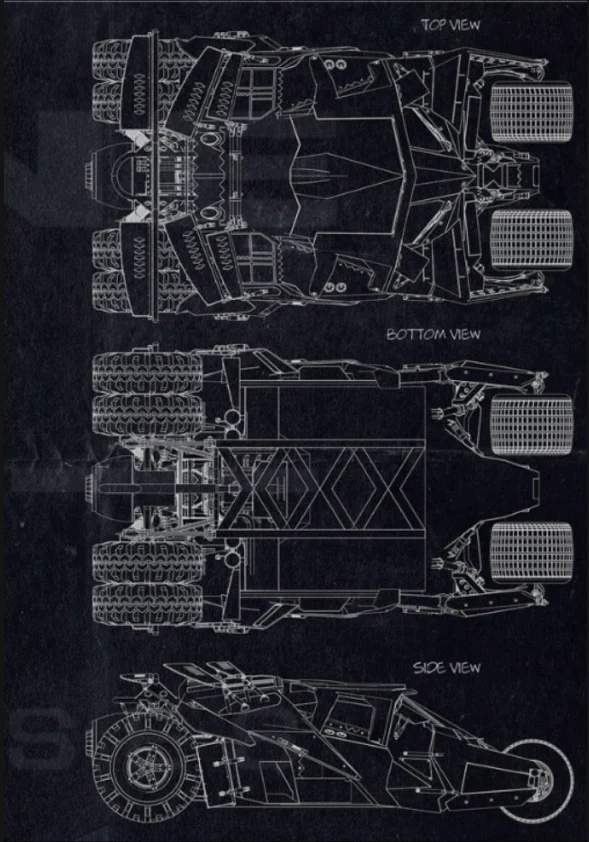 Action Vehicle Engineering Tumbler Batmobiles Replica