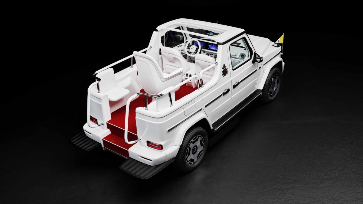 Mercedes-Benz electric Popemobile