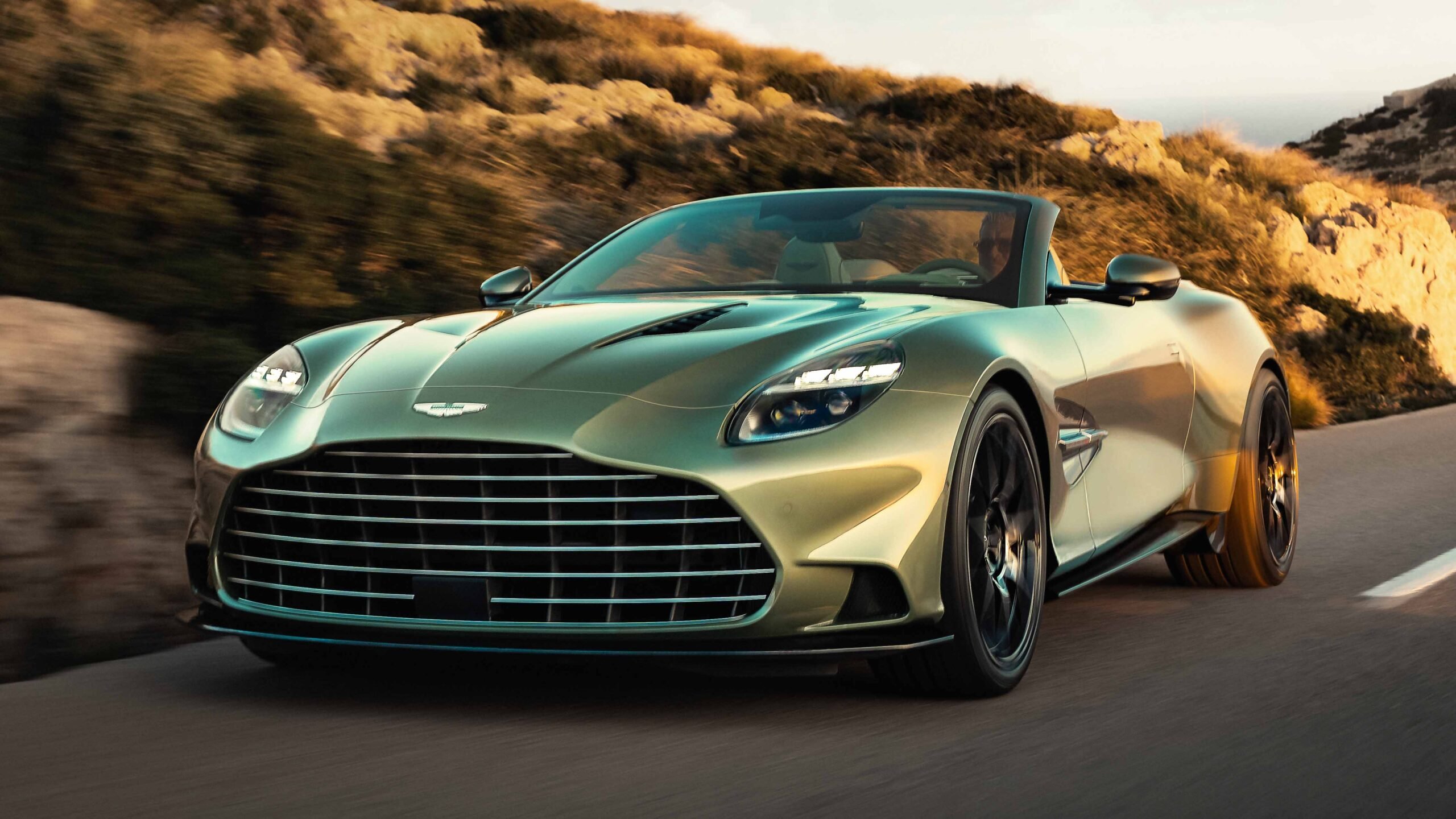 Aston Martin’s New Vanquish Volante Is A Soft-Top, Hard Hitter