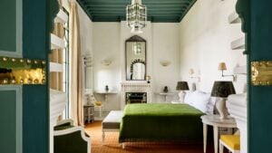 Once Upon A Time, This 12-Suite Moroccan Hotel Was Yves Saint Laurent's Personal Hideaway (Villa Mabrouka)