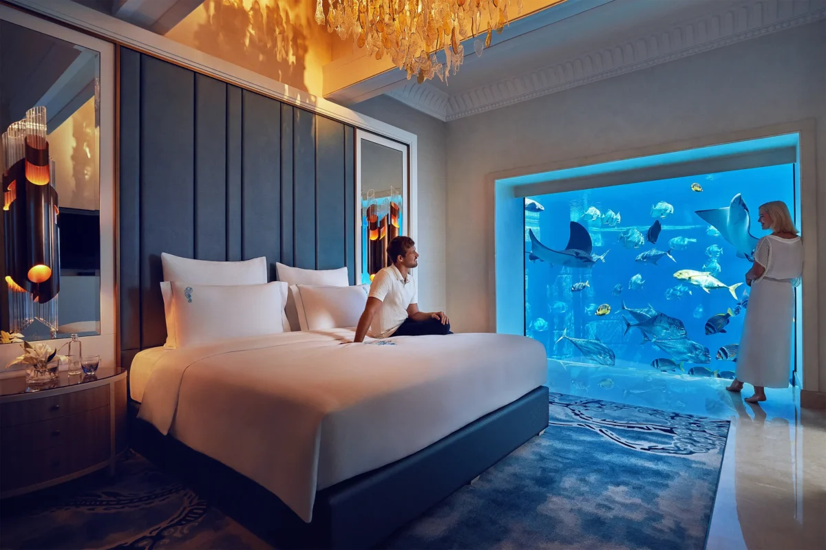 7 Breathtaking Underwater Hotels Around The World - Atlantis, The Palm UAW
