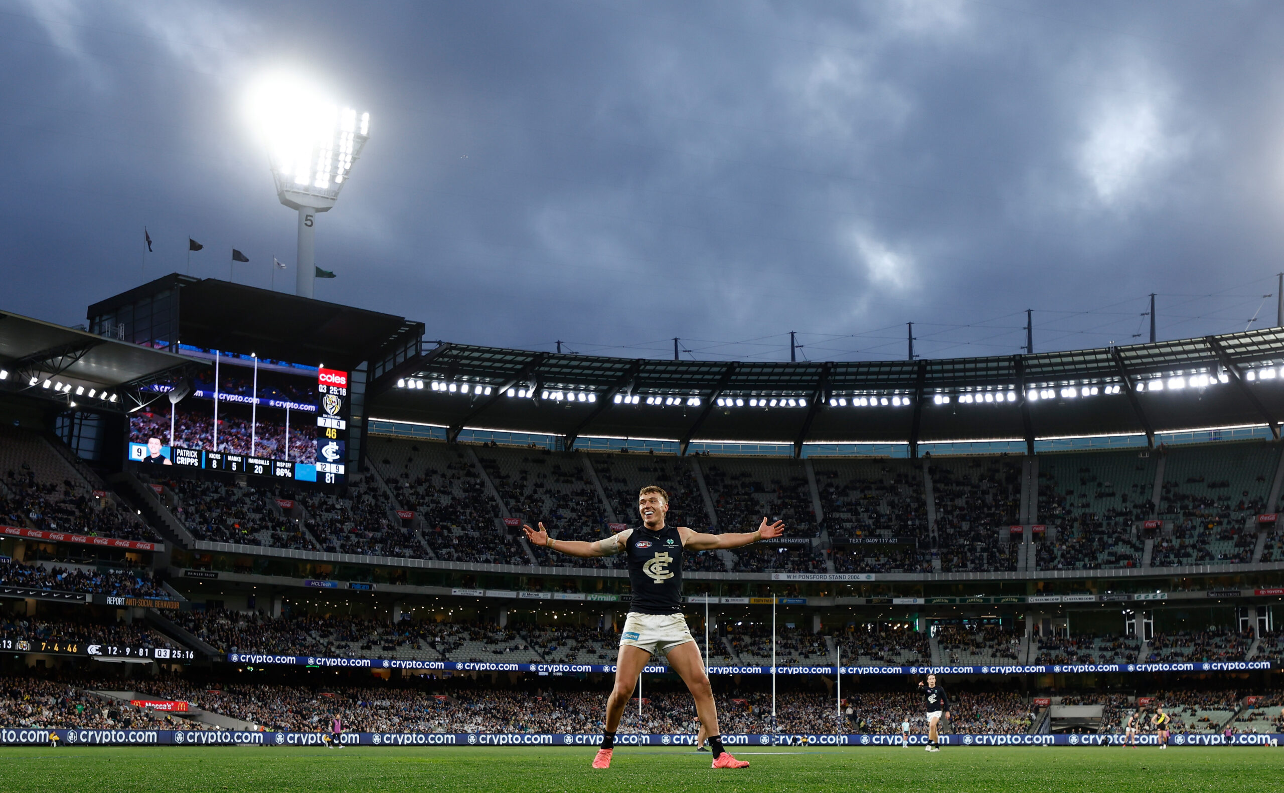 The Highest-Paid AFL Players Of 2025 Revealed - #10 Patrick Cripps, Carltons ($1 million)