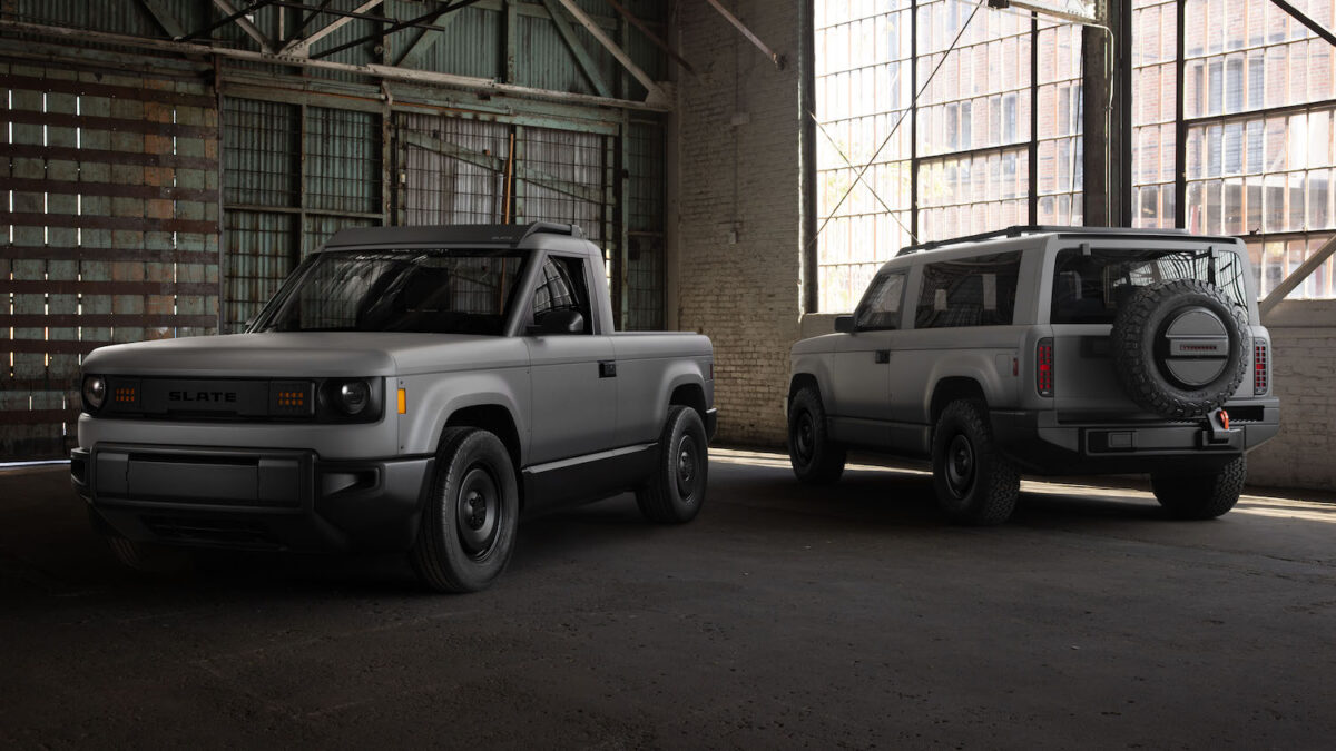 The Next Tesla Killer? This Affordable Electric Ute Can Transform Into An SUV - Slate Truck