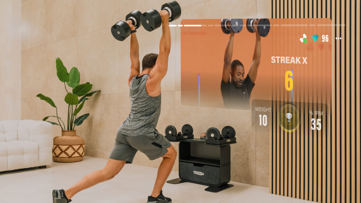 Technogym's 12-In-One AI Dumbbells Let You Lift Smarter (Not Harder)