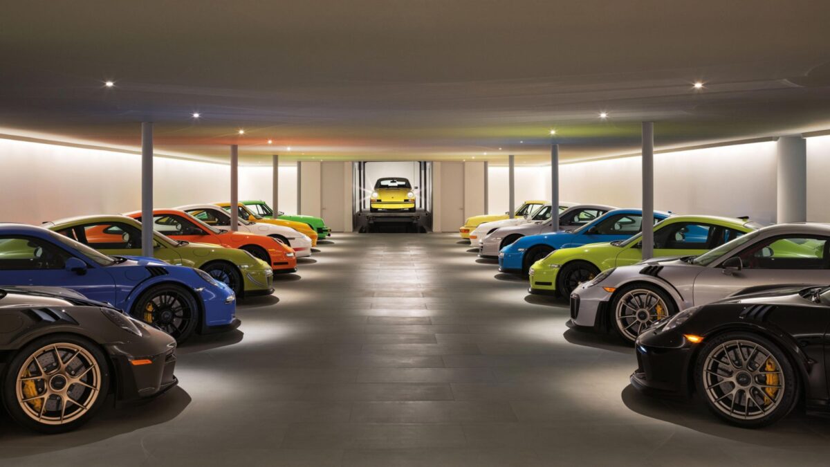 Architect Steve Harris' Creative Solution To Store His 21 Porsches
